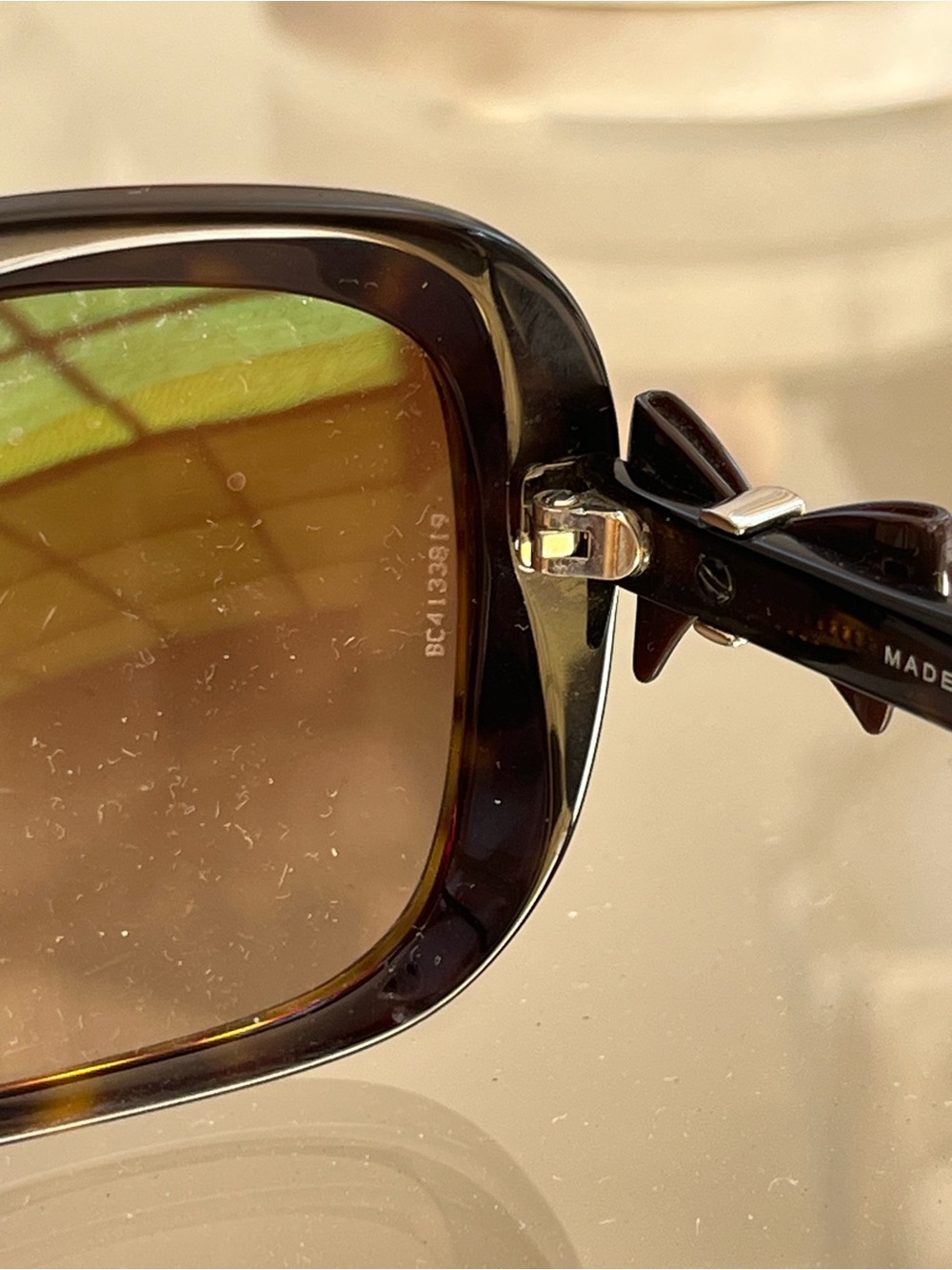 CHANEL CC Bow Tortoiseshell Sunglasses Brown Gradient Lenses - Picture 13 of 16